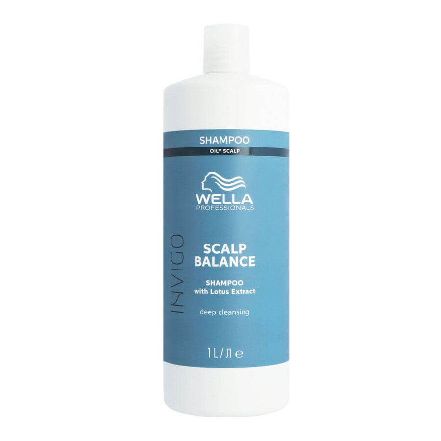 Winkel op Wella Professionals Invigo Balans Reinigende Shampoo Cheveux Gras 1L Wella Professionals Invigo Balans Reinigende Shampoo Cheveux Gras 1L
