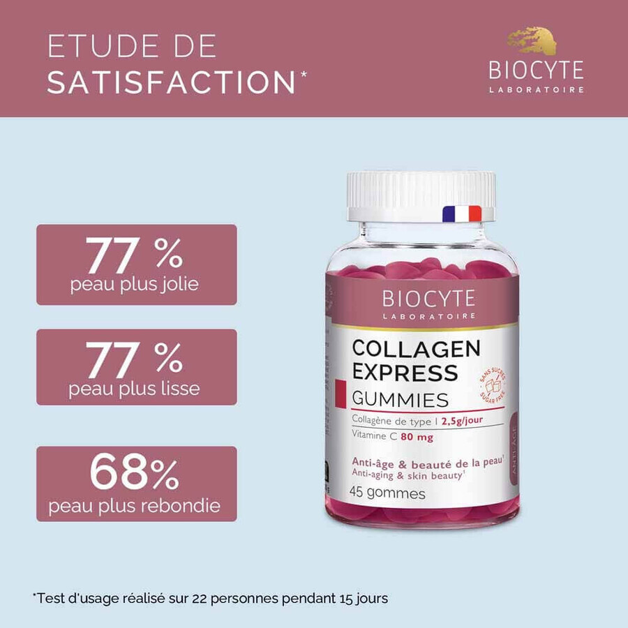 Biocyte Anti-Ageing Collagen Express 45 Radiergummis