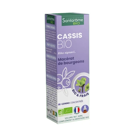 Santarome Bio Zwarte Bes Knop Gémmothérapie 30 ml