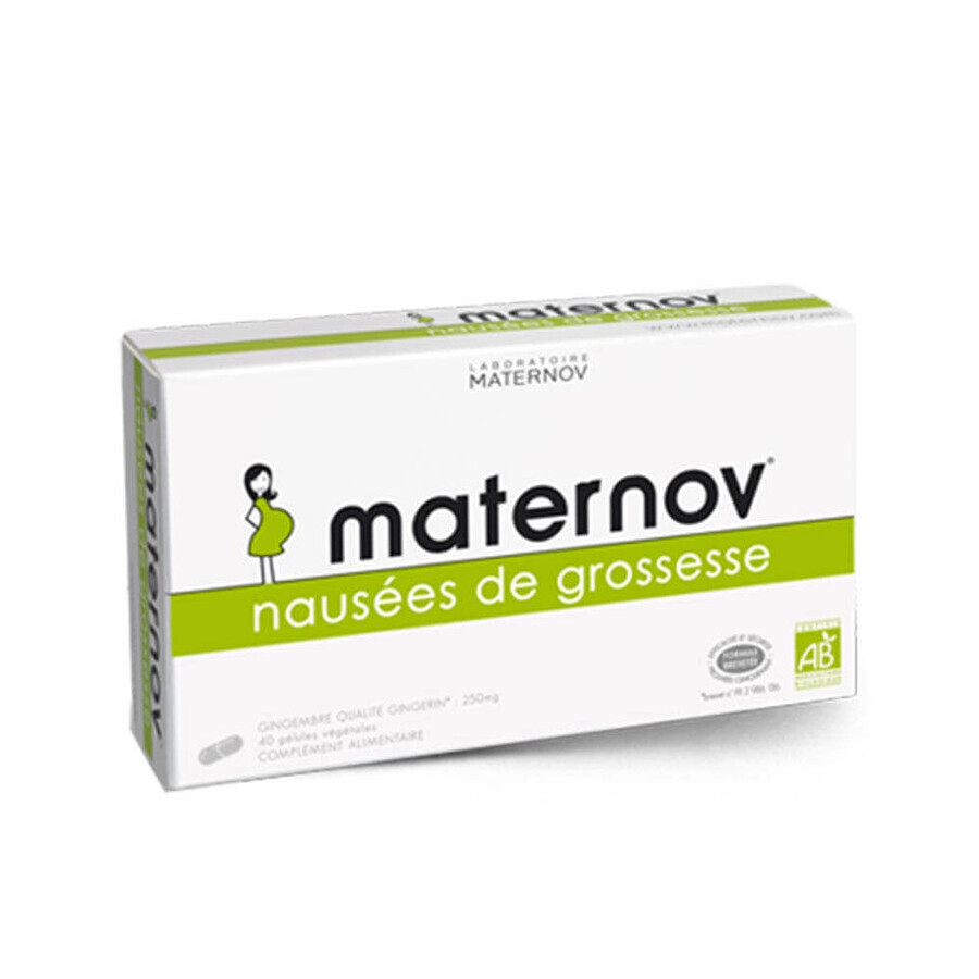 Maternov Misselijkheid 40 Plantaardige Gels