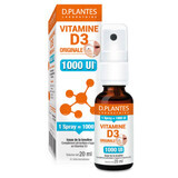 D. Plantes Original Vitamine D3 1000 IU Spray 20ml