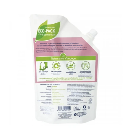 Natessance Gel de Ducha Dulzura Almendra Viñedo Melocotón 650ml