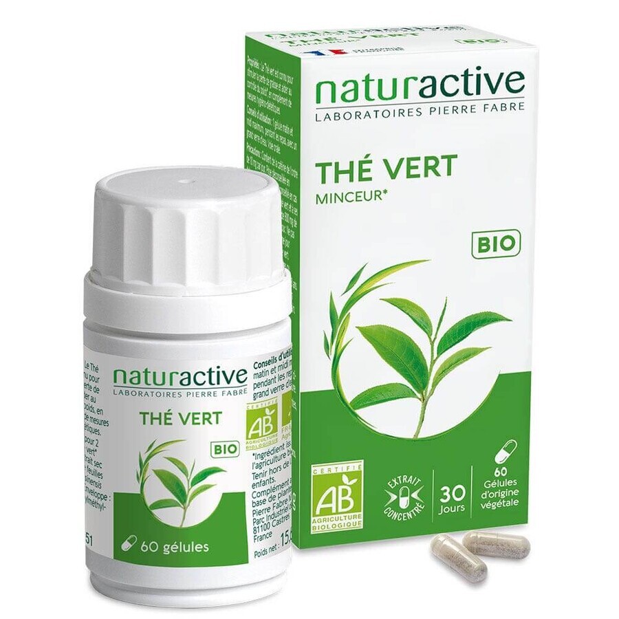 Naturactive Bio Grüner Tee 60 Kapseln