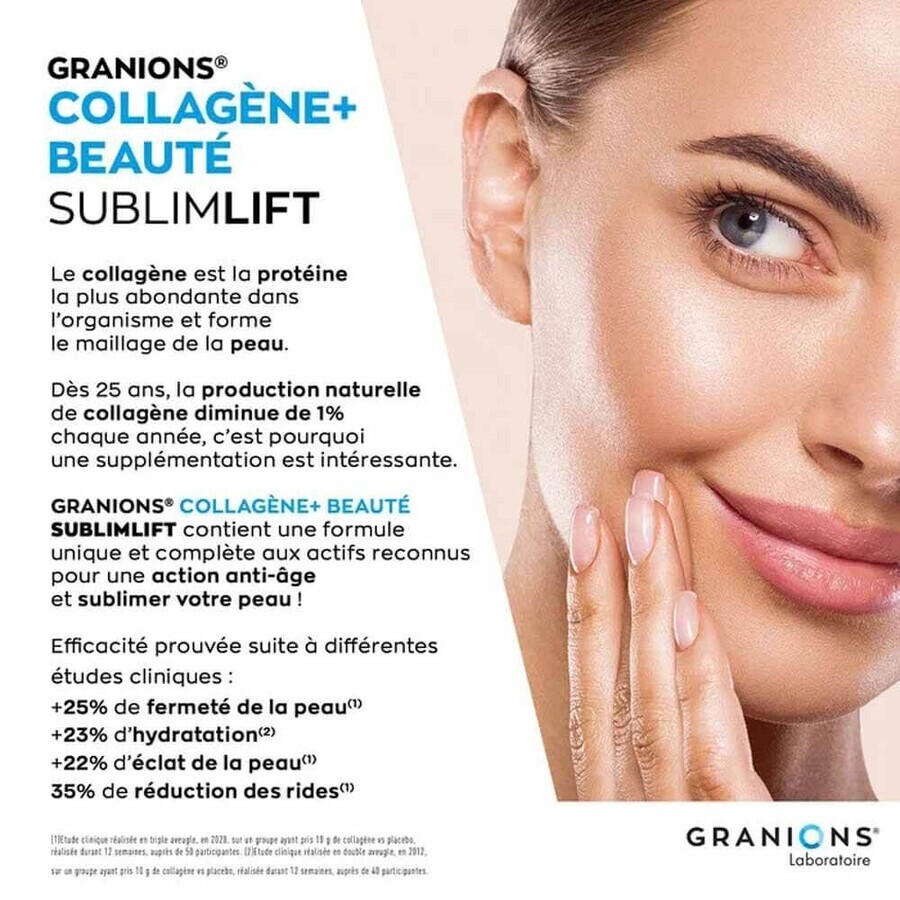 Granions SublimLift Colágeno+ y Belleza Anti-rides hydratation et éclat 300g