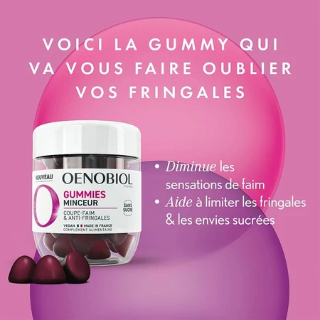 Oenobiol Adelgazante Hambre y Dolor 60 Gominolas