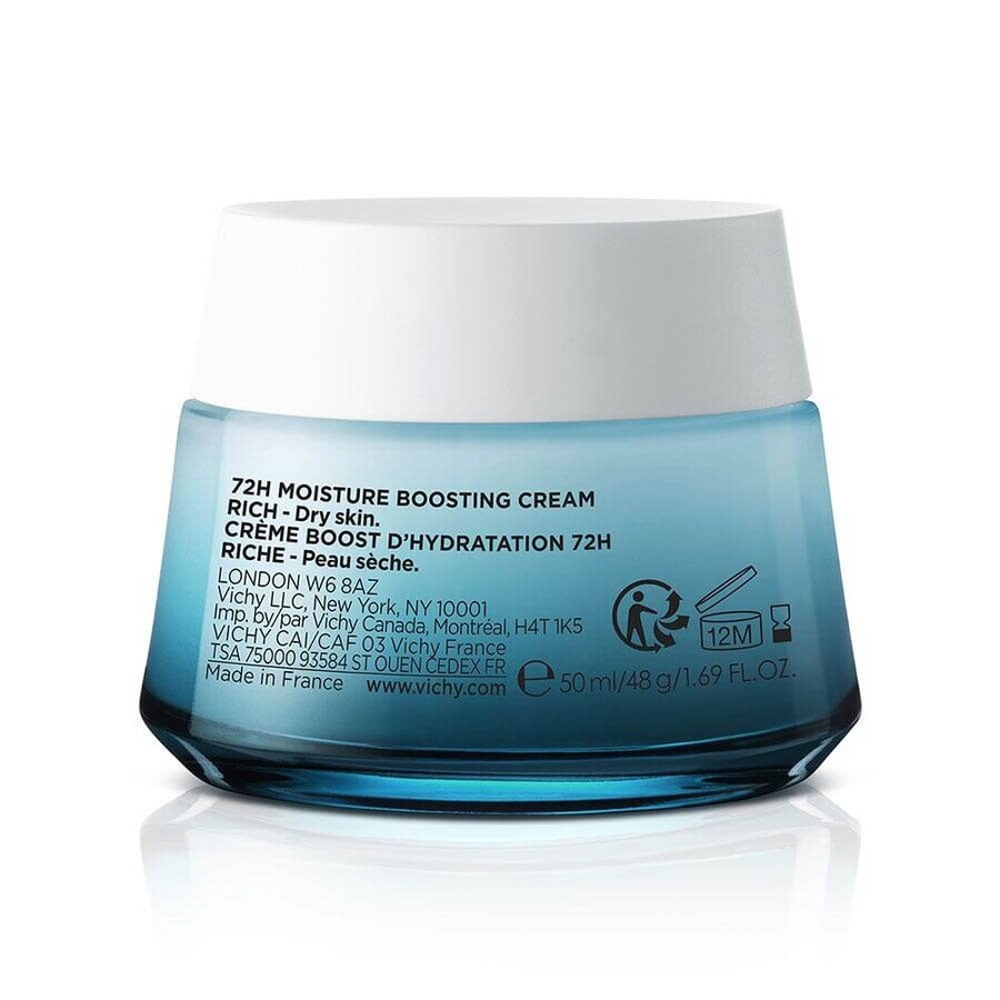 Vichy Mineral 89 Crema ricca 72H Moisture Boost Pelle secca 50ml Vichy Mineral 89 Crema ricca 72H Moisture Boost Pelle secca 50ml
