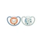 Nuk Space Sucettes physiologiques Nuit 6 a 18 mois x2