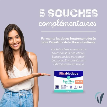 Vitavea Santé Ultrabiotic Balance Darmflora 3x30 Gelule