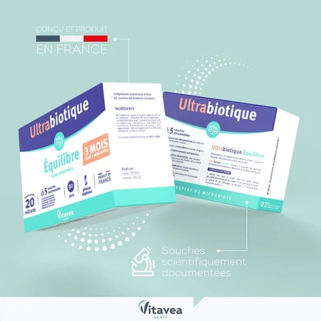 Vitavea Santé Ultrabiotic Balance Darmflora 3x30 Gelule