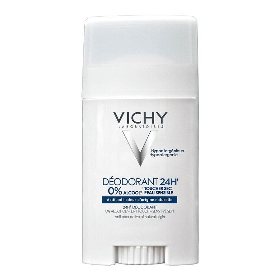 Acquista Vichy Deodorante Pelli reattive 24h Stick 40ml Vichy Deodorante Pelli reattive 24h Stick 40ml