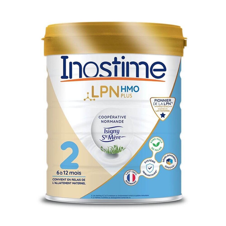 Inostime Lapte pentru copii cu vârsta cuprinsă între 6 și 12 luni 800g