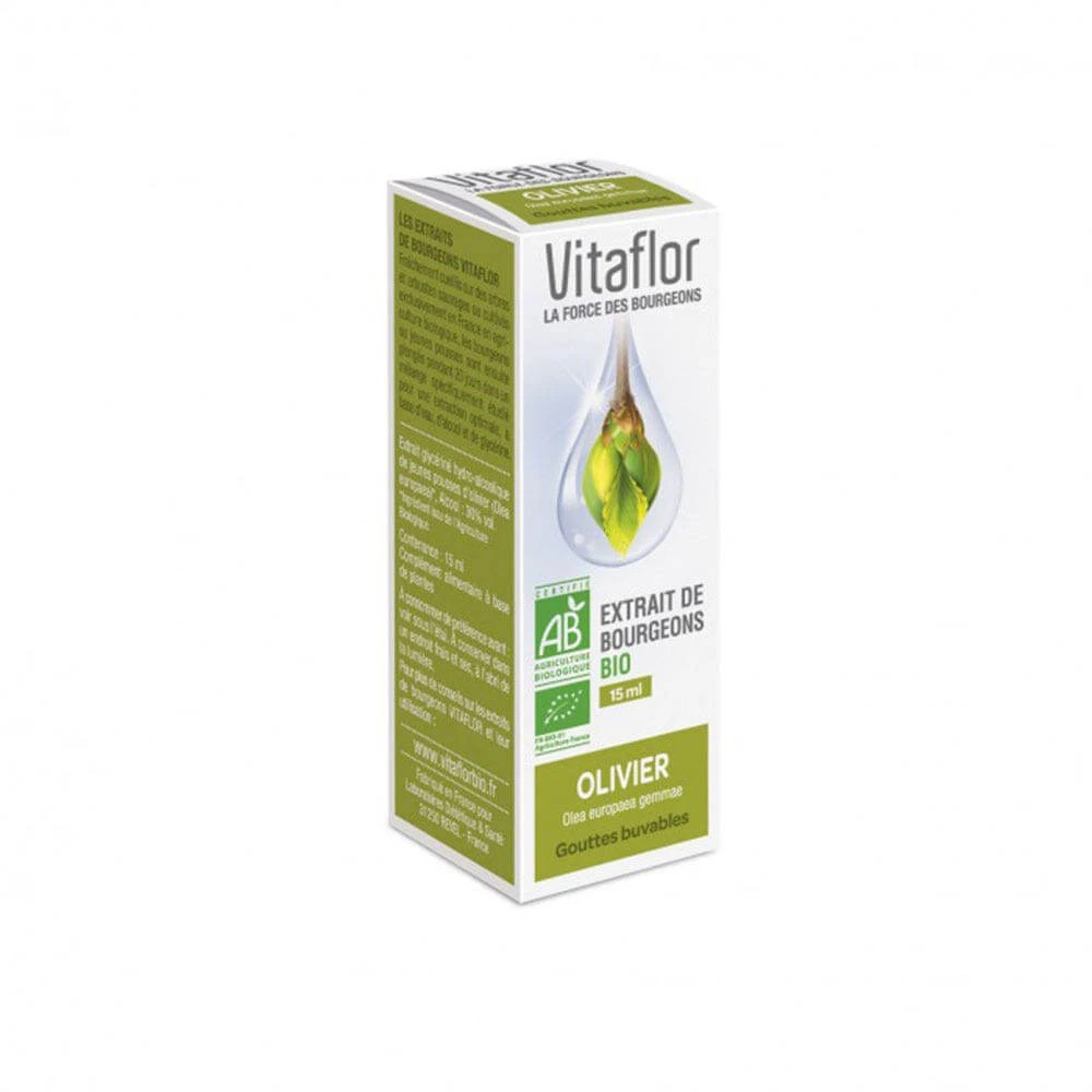 Vitaflor Organic Olive bud extract 15ml