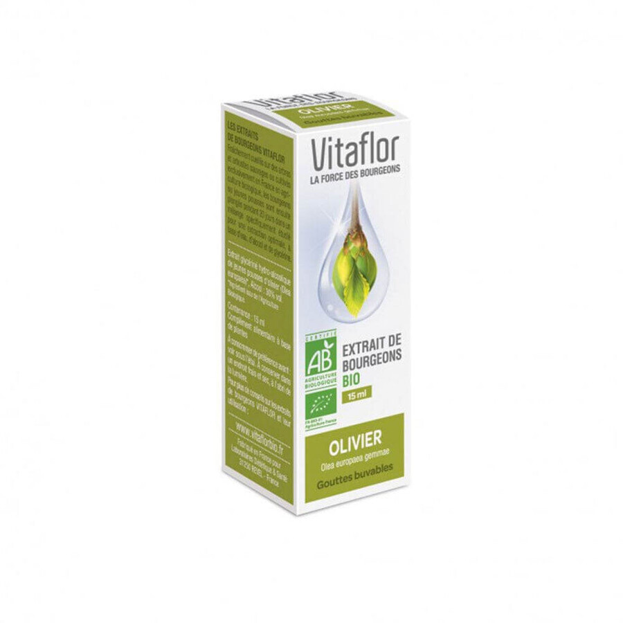 Vitaflor Organic Olive bud extract 15ml