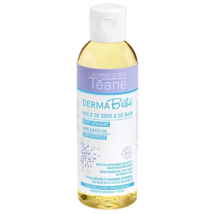 Laboratoires Teane DermaBébé Huile de Soin et de Bain Bio Massage et Protection 100ml