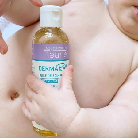 Laboratoires Teane DermaBébé Huile de Soin et de Bain Bio Massage et Protection 100ml
