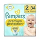 Pañales Pampers Premium talla 2 4-8 kg x30