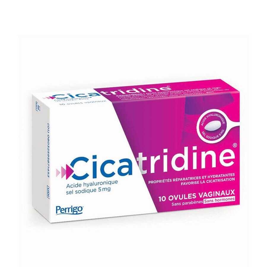 Cicatridine Ovules Vaginaux Cicatrisation et Sécheresse Intime x10