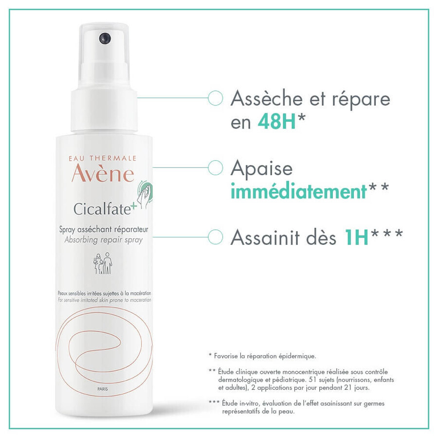 Avène Cicalfate+ Herstructurerende Adsorberende Spray 100ml