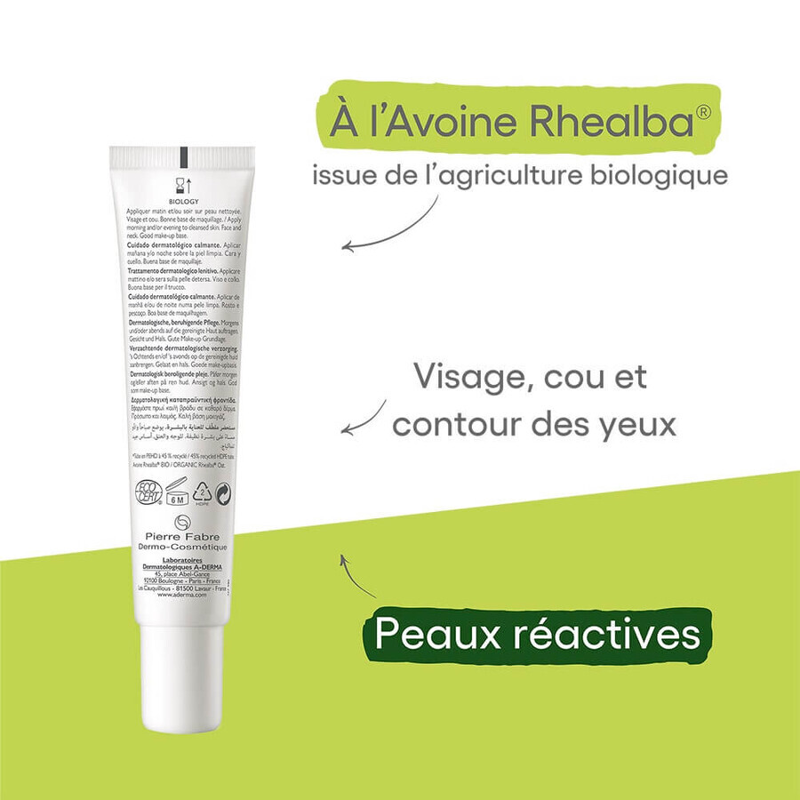 A-Derma Biology Verzachtende behandeling voor de biologische huid 40 ml