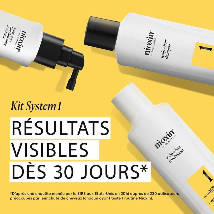 Nioxin System 1 Natürliche Haarspülung für Haar und mäßigen Haarausfall 300 ml