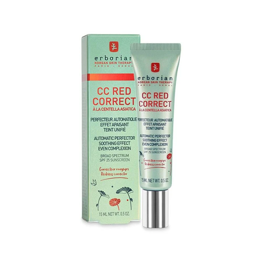 Erborian CC Red Correct perfectore für Rötungen SPF25 15ml