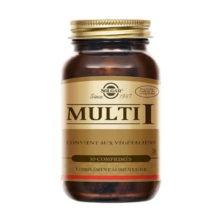 Solgar Multi I 30 Tabletten Solgar I Multivitamine Vitalité et Energie 30 Tabletten
