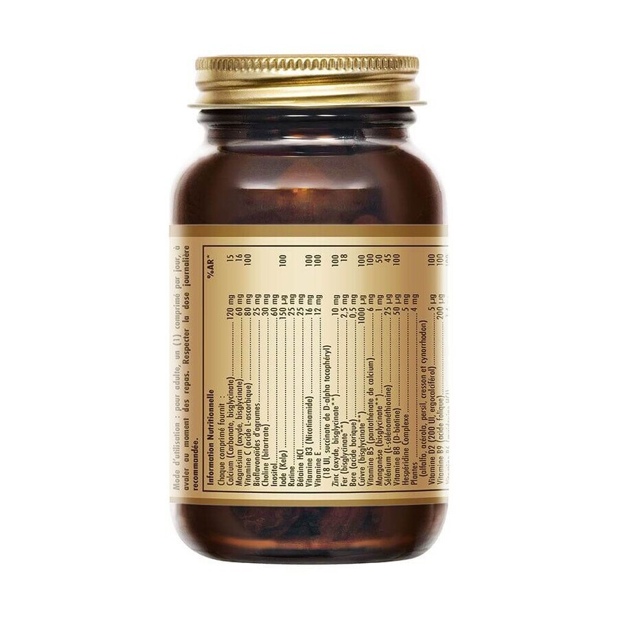 Solgar Multi I 30 Tablets Solgar I Multivitamins Vitalité et Energie 30 Tablets