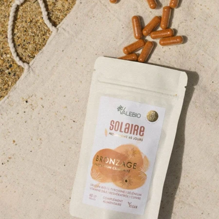 Valebio Bronceado Solar Protección Celular 60 cápsulas