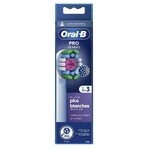 Oral-B 3D White Advanced Brossette pour brosse à dents électrique Avec CleanMaximiser x3 Oral-B 3D White Advanced Brossette pour brosse à dents électrique Avec CleanMaximiser x3
