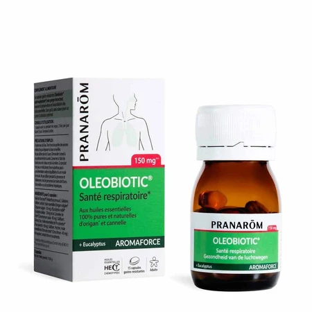 Pranarôm Aromaforce Oleobiotic Salud Respiratoria 15 Caspoles