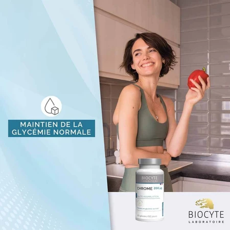 Biocyte Gezondheid Cr Chroom 60 capsules