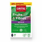 Ortis Fruit and Fiber Regular 2x30 Tablets