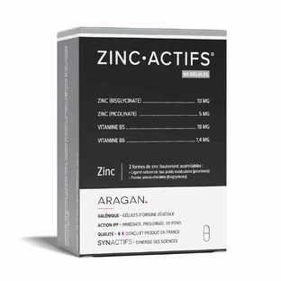 Aragan Synactifs ZinkWirkstoffe 60 Kapseln