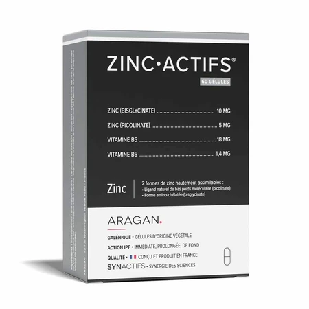 Aragan Synactifs ZinkWirkstoffe 60 Kapseln