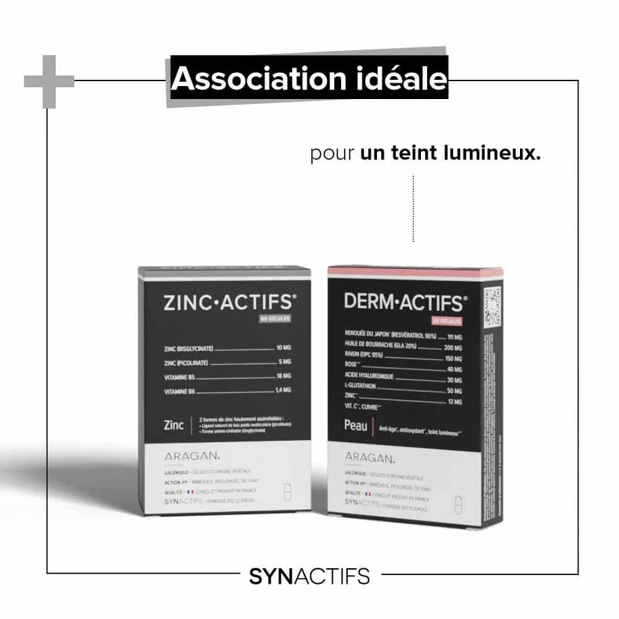 Aragan Synactifs ZinkWirkstoffe 60 Kapseln