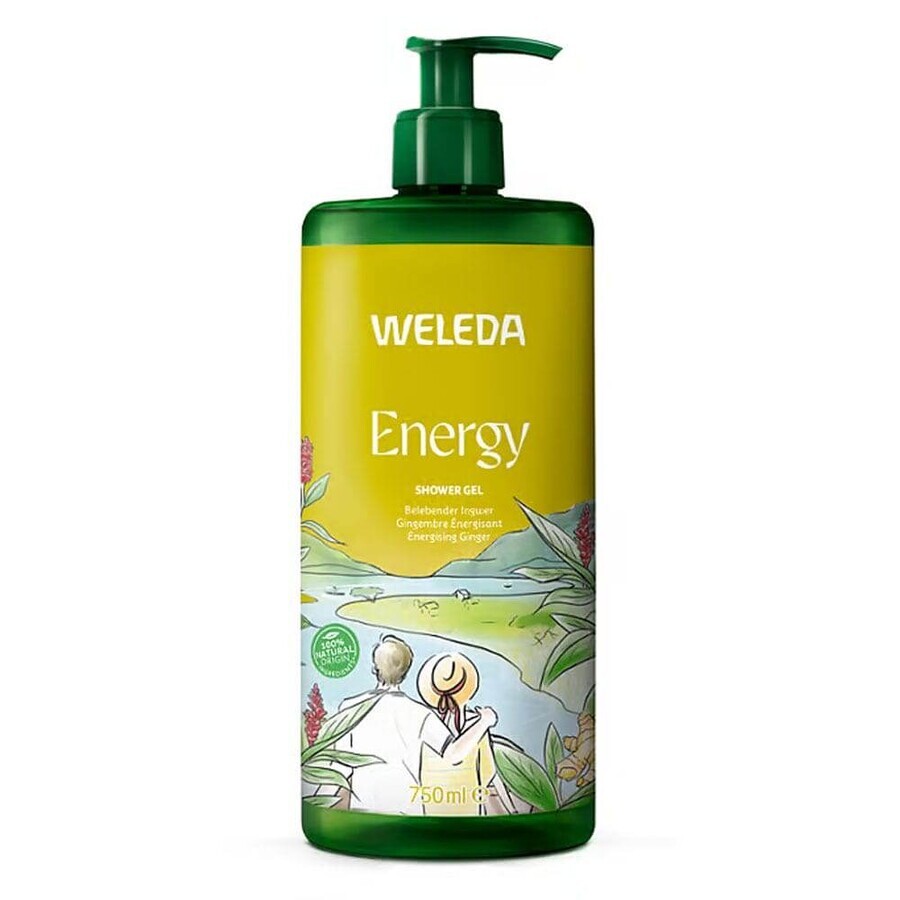 Weleda Aroma Gel Douche Douche Energy 750ml