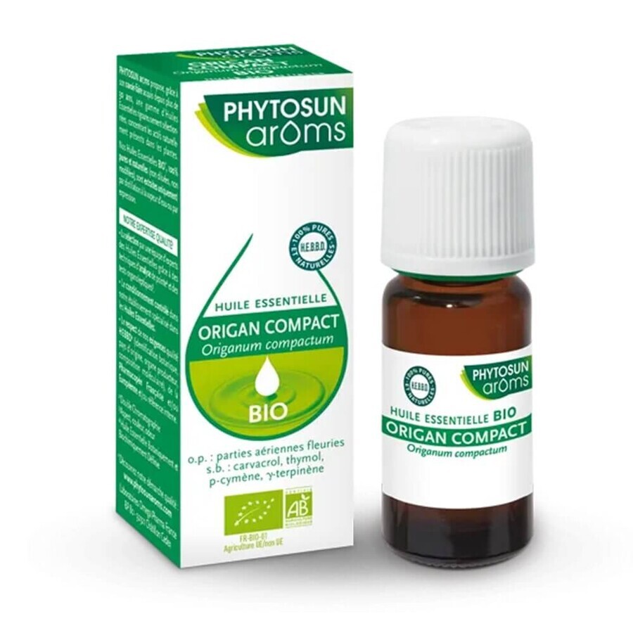 Phytosun Aroms Organic Origan Compact Essential Oil 10ml