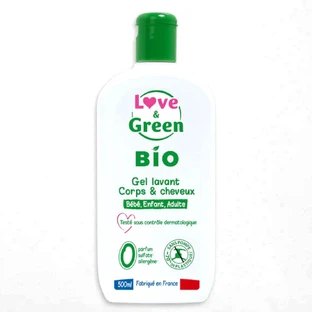 Love&Green Limpiador Corporal y Capilar Corps et cheveux 500ml
