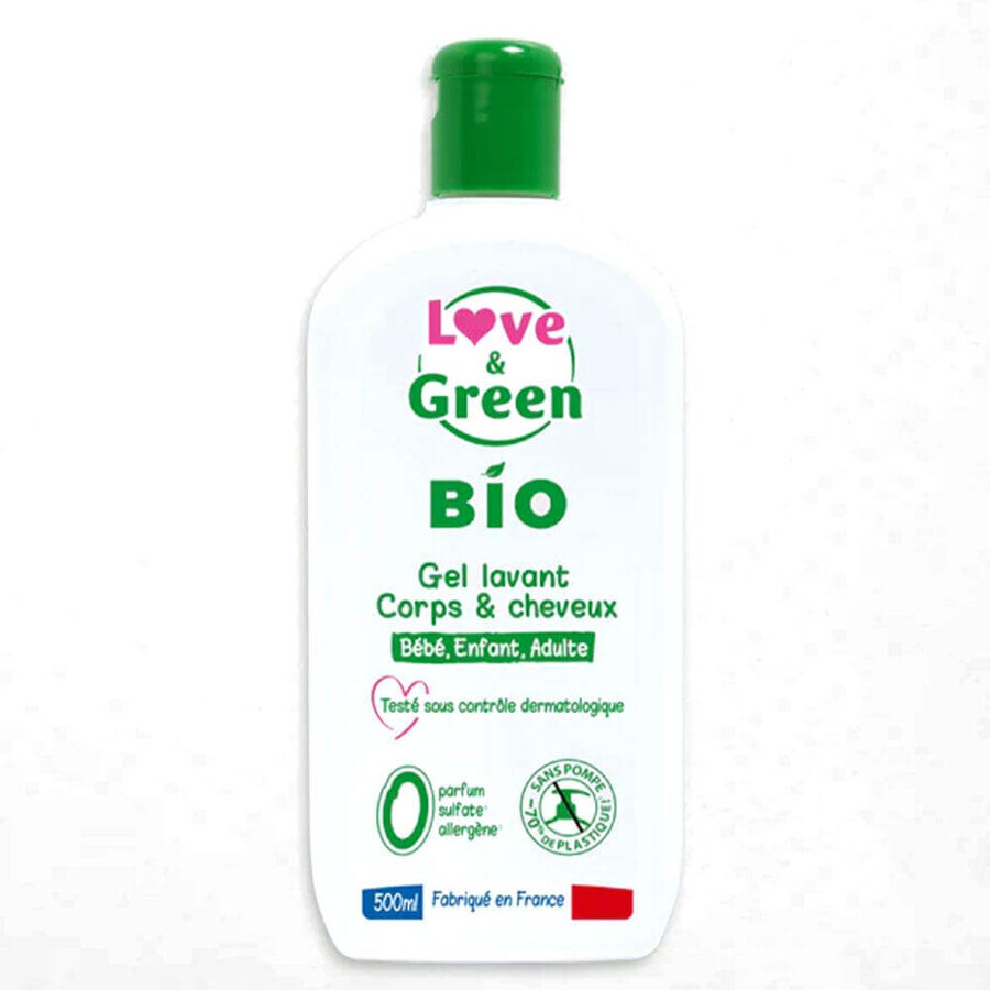 Winkel op Love&Green Lichaams- en Haarreiniger Corps et cheveux 500ml Love&Green Lichaams- en Haarreiniger Corps et cheveux 500ml
