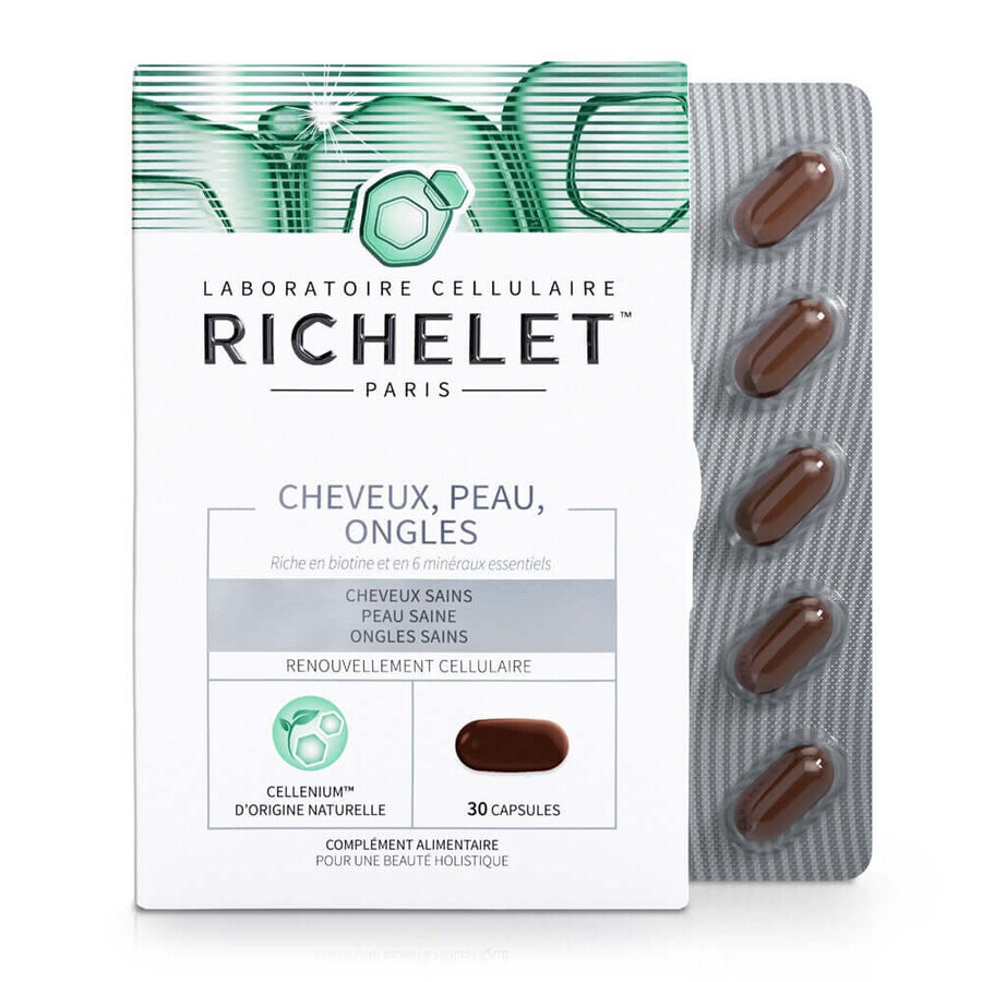 Richelet Păr, piele și unghii 30 capsule