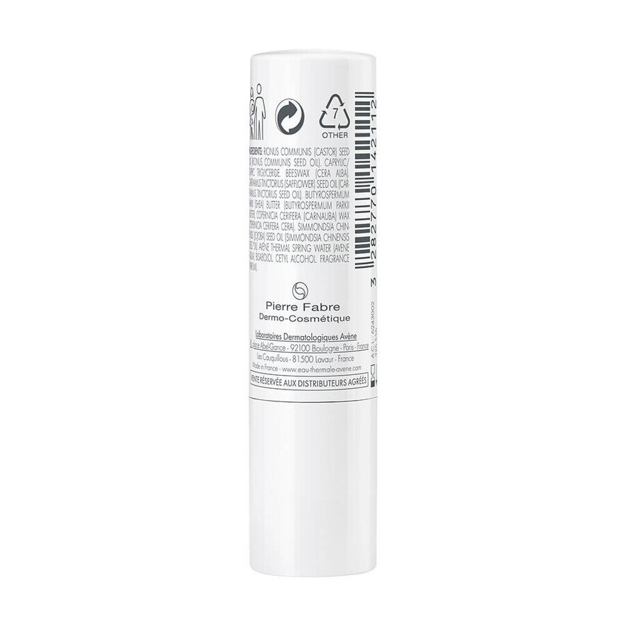Avène Cold Cream Stick lèvres nourrissant 4g Avène Cold Cream Stick lèvres nourrissant 4g