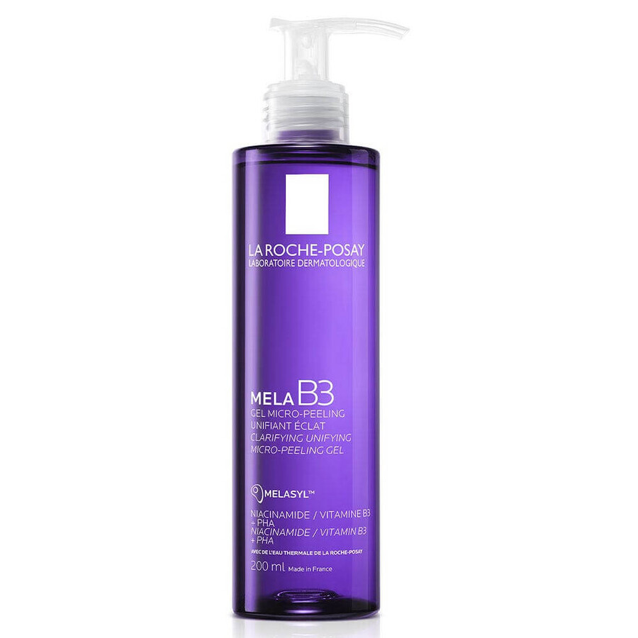 Boutique La Roche-Posay Mela B3 Gel Micro-Peeling Unifiant Eclat 200ml La Roche-Posay Mela B3 Gel Micro-Peeling Unifiant Eclat 200ml