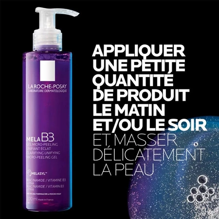 La Roche-Posay Gel Micro-Peeling Unificante Resplandor Manzana B3 200 ml