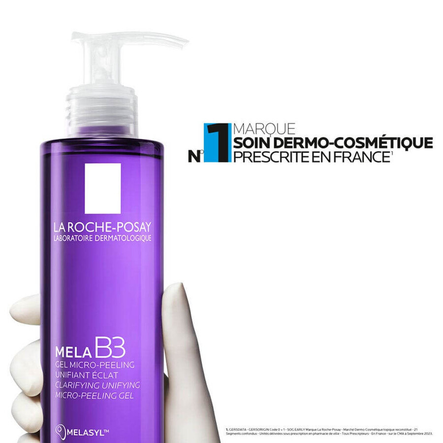 La Roche-Posay Mela B3 Gel Micro-Peeling Unifiant Eclat 200ml La Roche-Posay Mela B3 Gel Micro-Peeling Unifiant Eclat 200ml