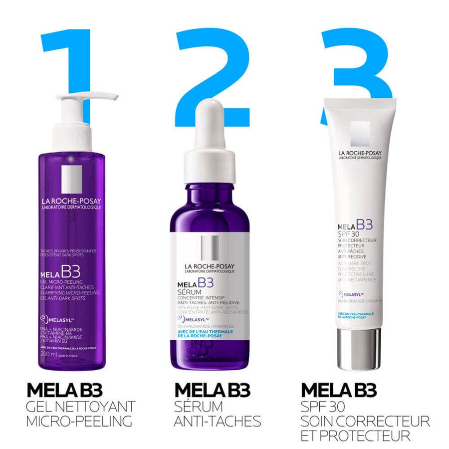 La Roche-Posay Mela B3 Gel Micro-Peeling Unifiant Eclat 200ml La Roche-Posay Mela B3 Gel Micro-Peeling Unifiant Eclat 200ml