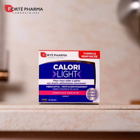 Forté Pharma CaloriLight Capteur de Graisses Fibres + Nopal 120 gélules