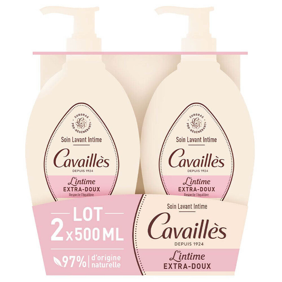 Boutique Cavaillès Intime Soin Lavant Extra-doux 2x500ml Cavaillès Intime Soin Lavant Extra-doux 2x500ml