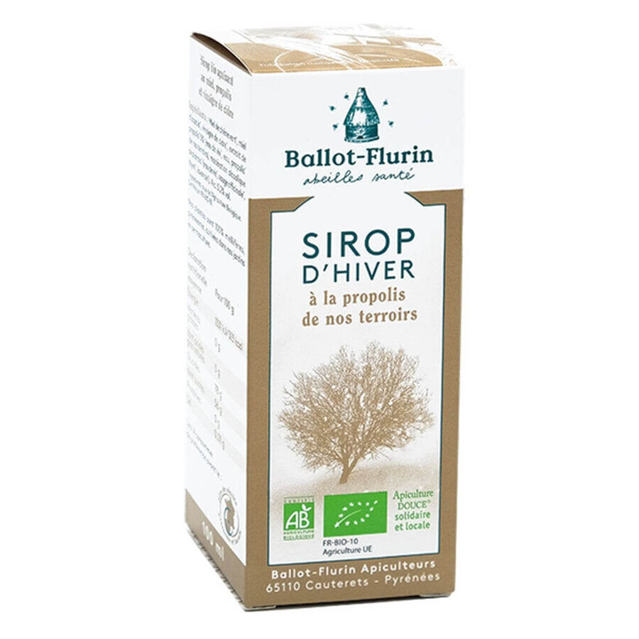 Ballot-Flurin Sirop D'hiver A La Propolis Bio 100ml