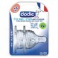 Dodie Round Teats 3 speed anti-colic col large 6 months and over x2