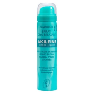 Asepta Akileine Cryo Relaxing Spray for Light Legs 75ml